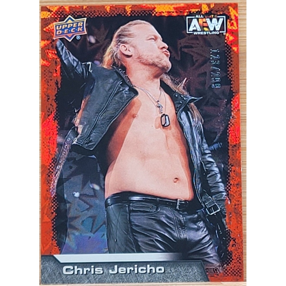 2022 UPPER DECK AEW CHRIS JERICHO DYNAMITE #D/299